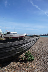 Image showing Old Boat In Brighton