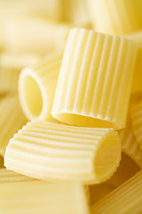 Image showing Close-up of uncooked pasta