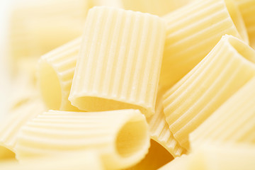 Image showing Close-up of uncooked pasta