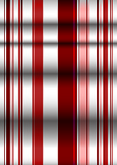 Image showing red ripple ribbon background