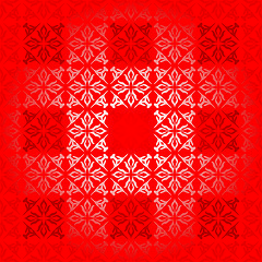 Image showing red square gradient