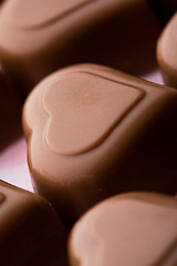 Image showing Heart shape chocolate
