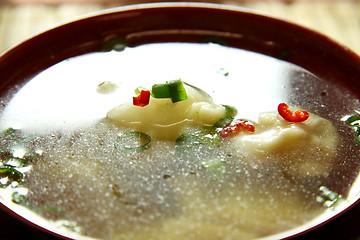 Image showing Chicken Dumpling Soup