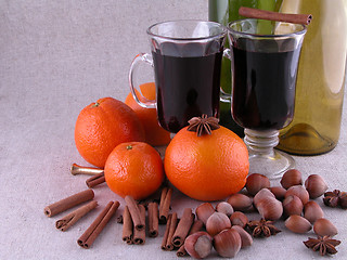 Image showing hot wine