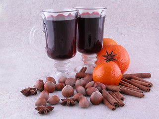 Image showing hot wine