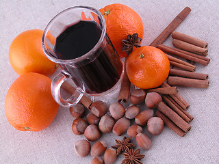 Image showing hot wine