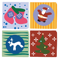 Image showing Christmas little cards