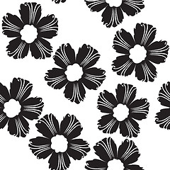 Image showing Flowers  pattern