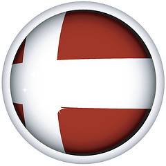 Image showing Danish flag button
