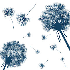 Image showing vector dandelion 