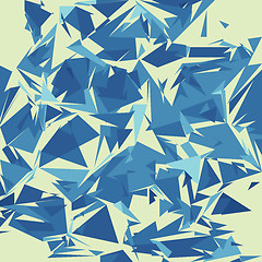 Image showing Broken glass texture, vector illustration