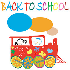 Image showing Back to school card