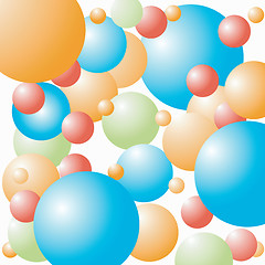 Image showing celebration baloons background