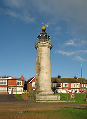 Image showing Shoreham Harbour Lighthouse