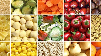 Image showing Food collage