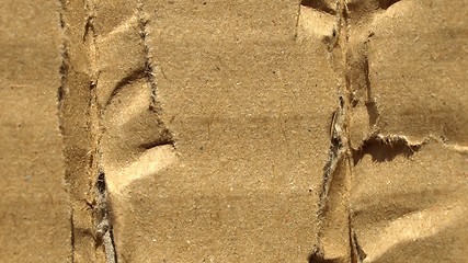 Image showing Corrugated cardboard