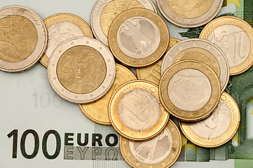 Image showing Euro money