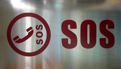 Image showing SOS