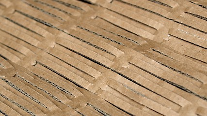 Image showing Corrugated cardboard