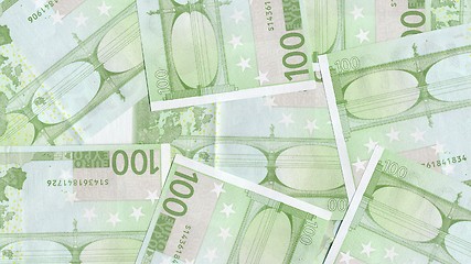 Image showing Euro notes