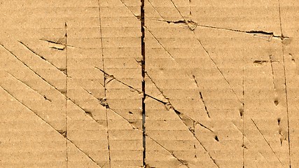 Image showing Corrugated cardboard