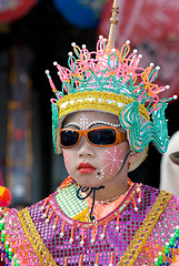 Image showing The annual Umbrella Festival in Chiang Mai, Thailand, 2010