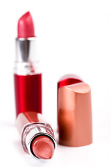 Image showing two lipsticks