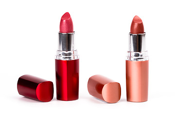 Image showing two lipsticks