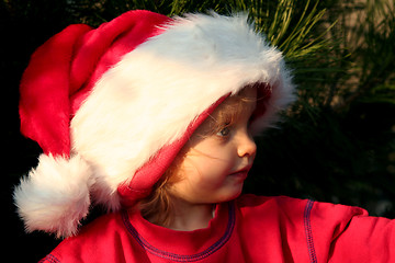 Image showing Christmas baby