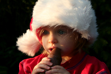 Image showing Christmas baby