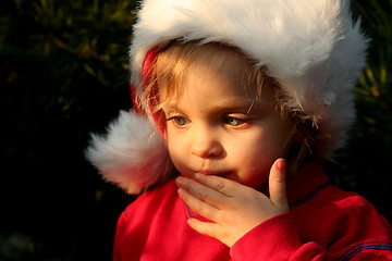 Image showing Christmas baby