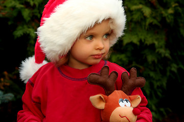 Image showing Christmas baby