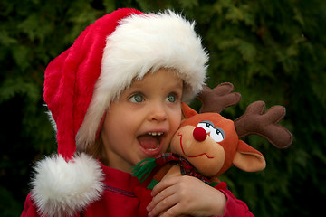 Image showing Christmas baby