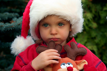 Image showing Christmas baby