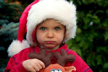 Image showing Christmas baby