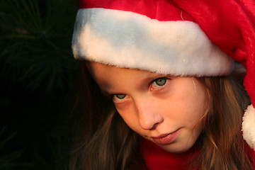 Image showing Christmas girl 