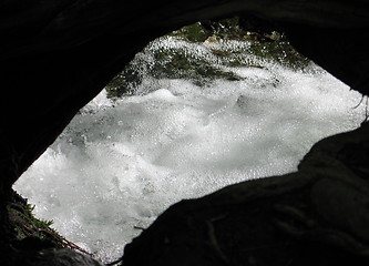 Image showing Water passing through