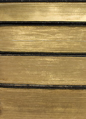 Image showing gilded book pages
