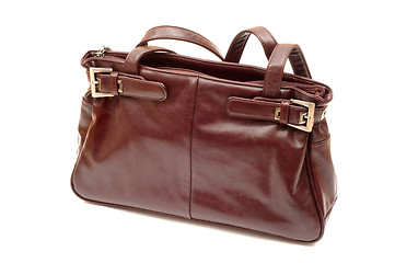 Image showing Woman's leather bag