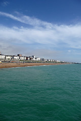 Image showing Brighton Beach Coastline