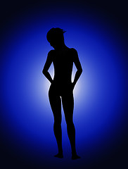 Image showing Nude Women Silhouette