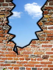 Image showing Crack In The Wall
