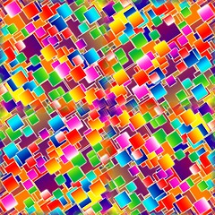 Image showing Colour Tile Background