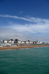 Image showing Brighton Beach Coastline