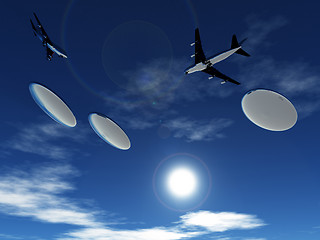 Image showing  Planes And UFOs 