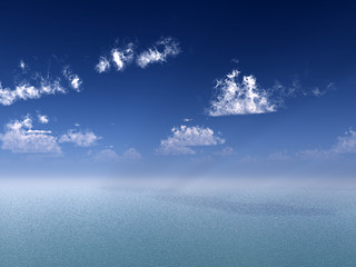 Image showing The Sky And Sea