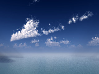 Image showing The Sky And Sea