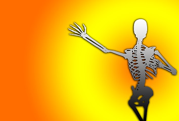 Image showing Skeleton Gesture