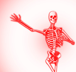 Image showing Skeleton Gesture