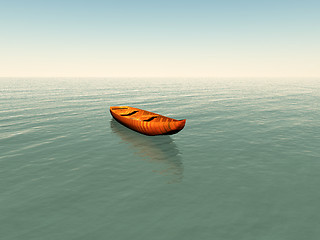 Image showing Boat On Water